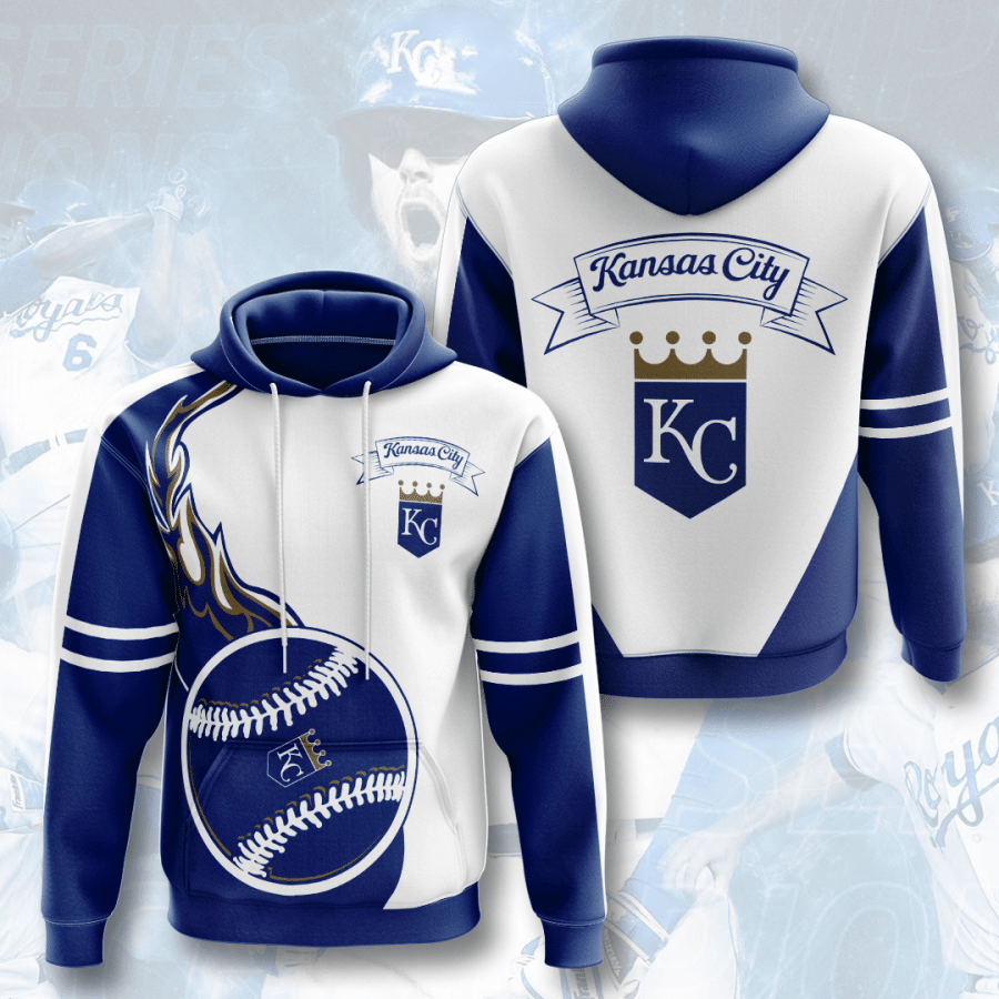 Kansas City Royals All Over Printed Hoodie