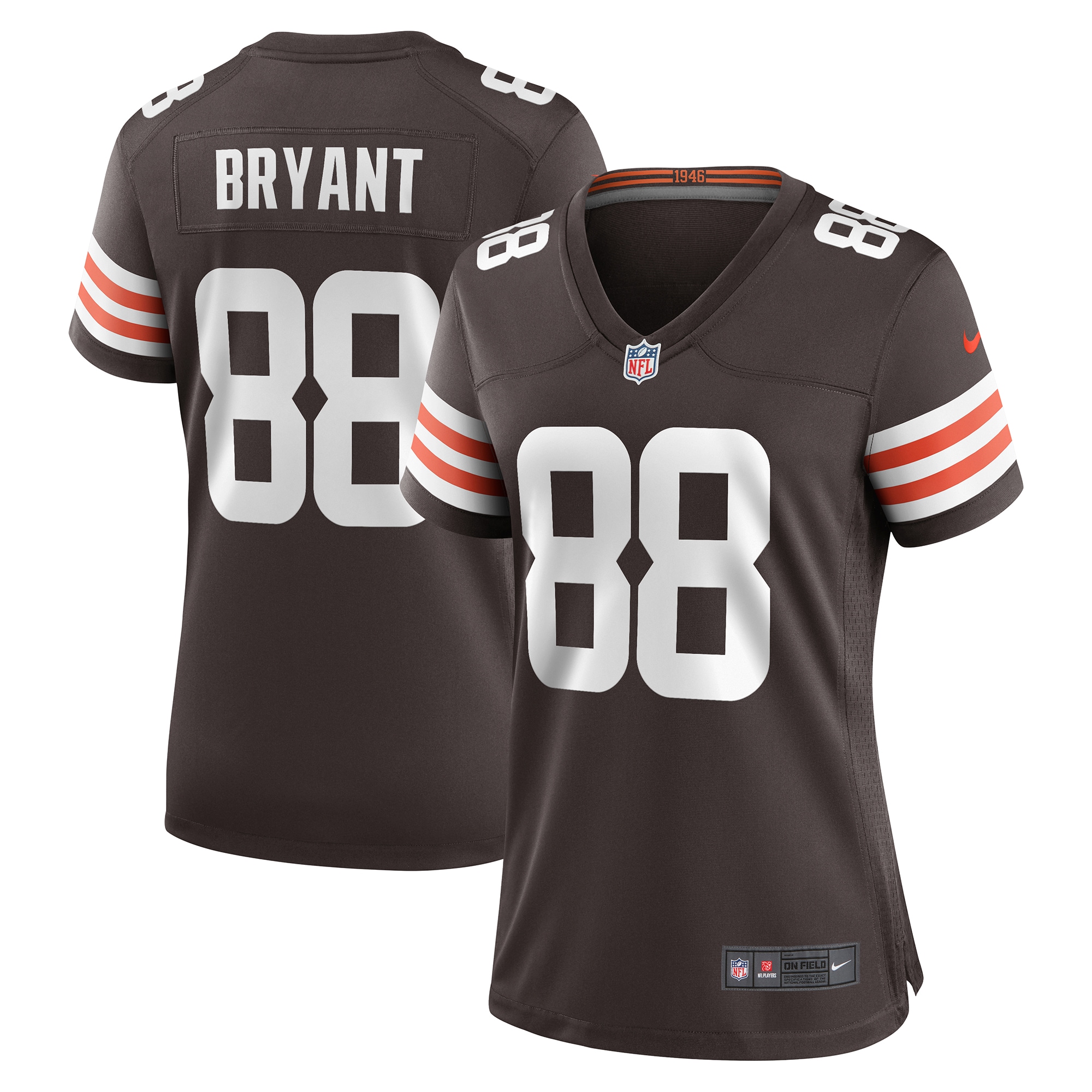 Women’s Cleveland Browns Harrison Bryant Brown Game Jersey