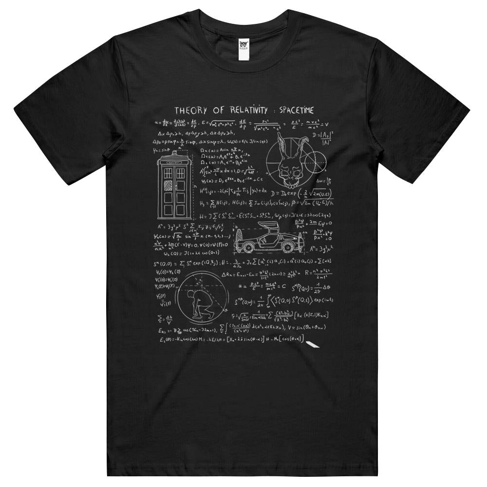 Theory Of Relativity Spacetime T Shirts