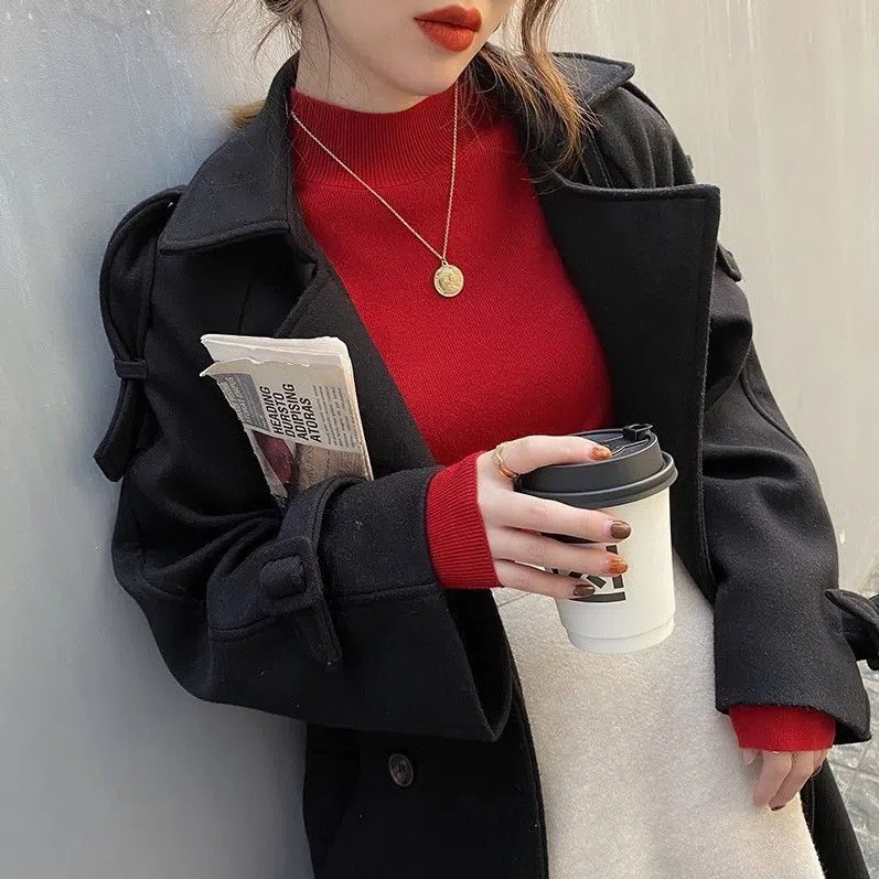 Woman Sweaters Women’s Sweater Sweater 2020 Autumn Winter Turtleneck Slim Top Femme Chandails Pull Hiver alx