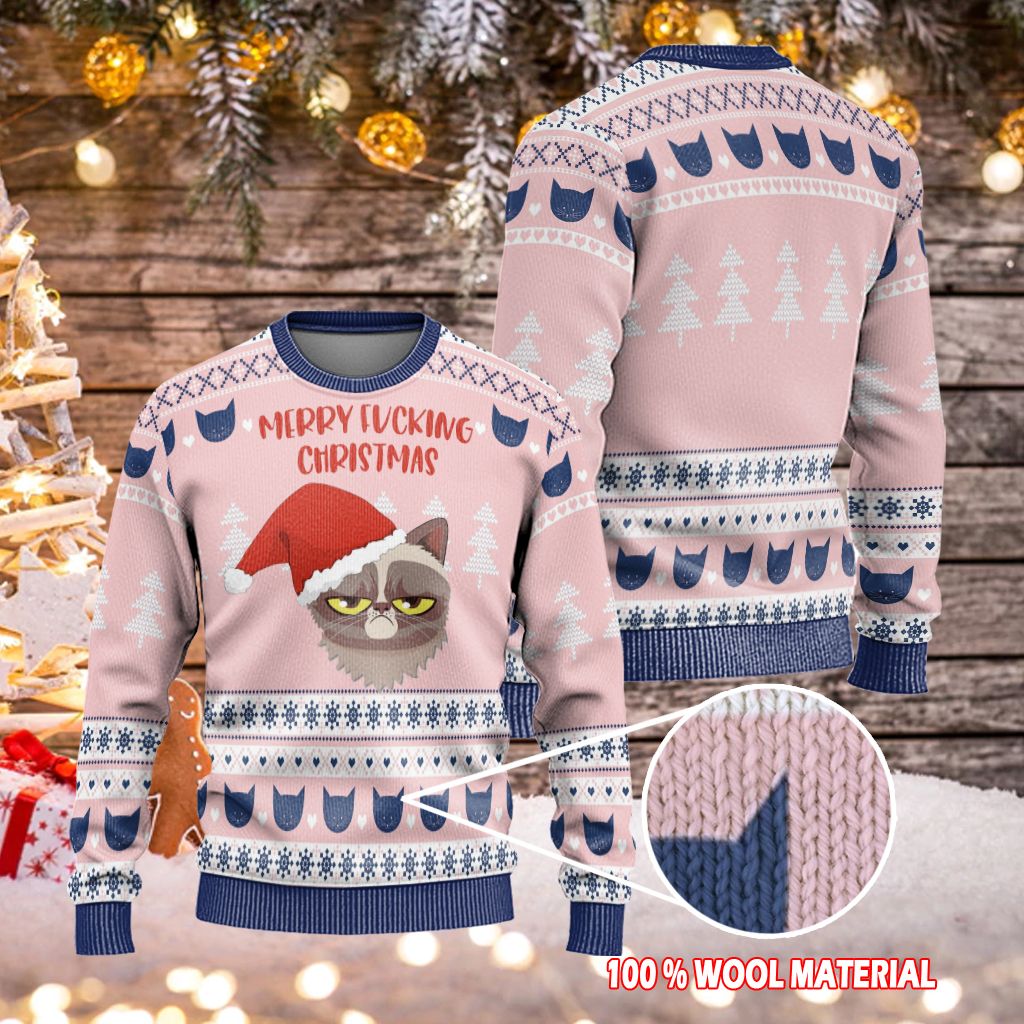 Cats Ugly Sweaters HT071106