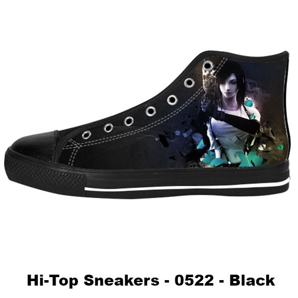 Awesome Custom Tifa Shoes Design – Final Fantasy Sneakers