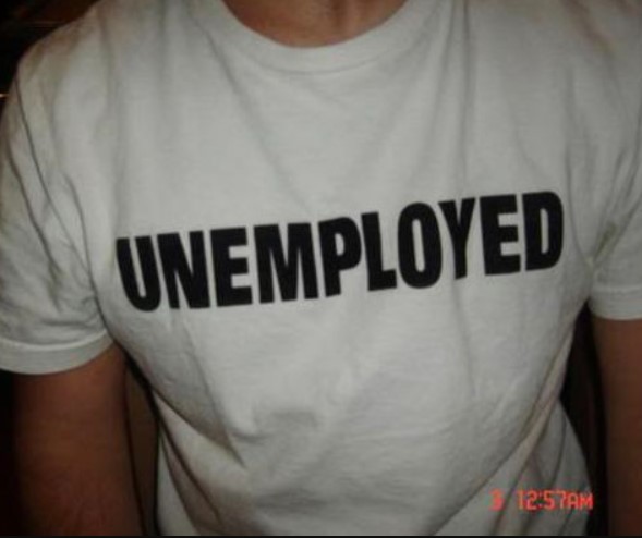 Unemployed Funny Tee Shirt Outfit