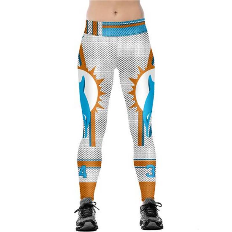 Miami Dolphins 3D Leggings #3