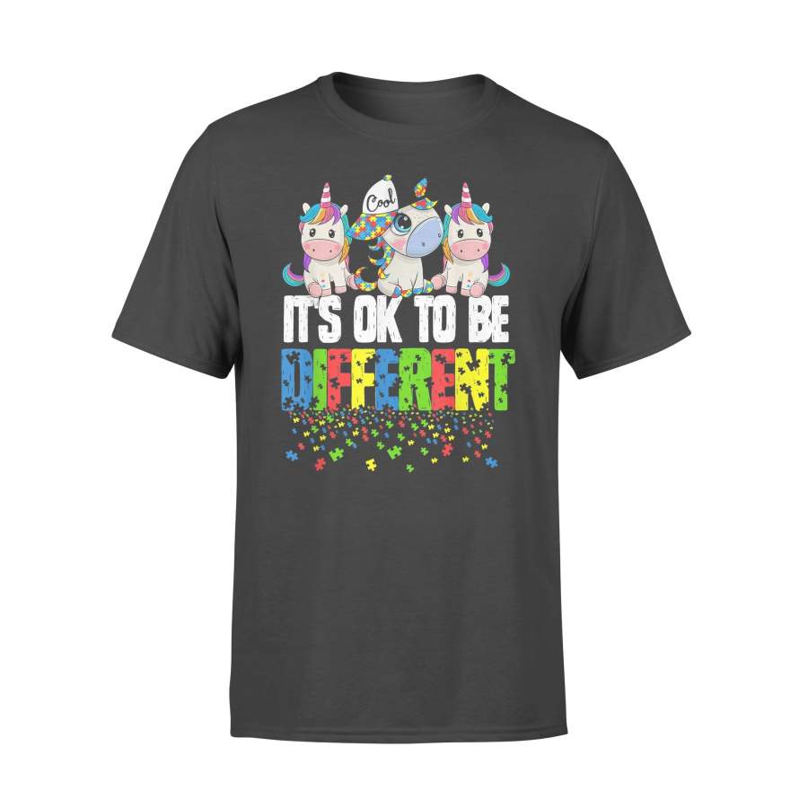 Autism Awareness Day Unicorn Gift, It’s Ok To Be Different Shirt