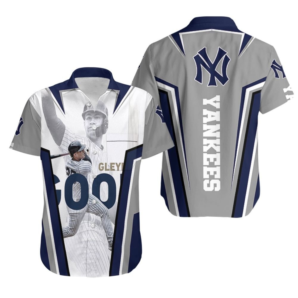 ny yankees hawaiian shirt