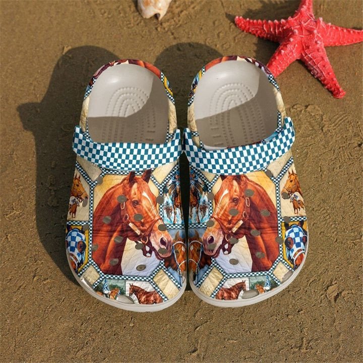 Horse Spirit Animal Sku 1435 Crocs Clog Shoes