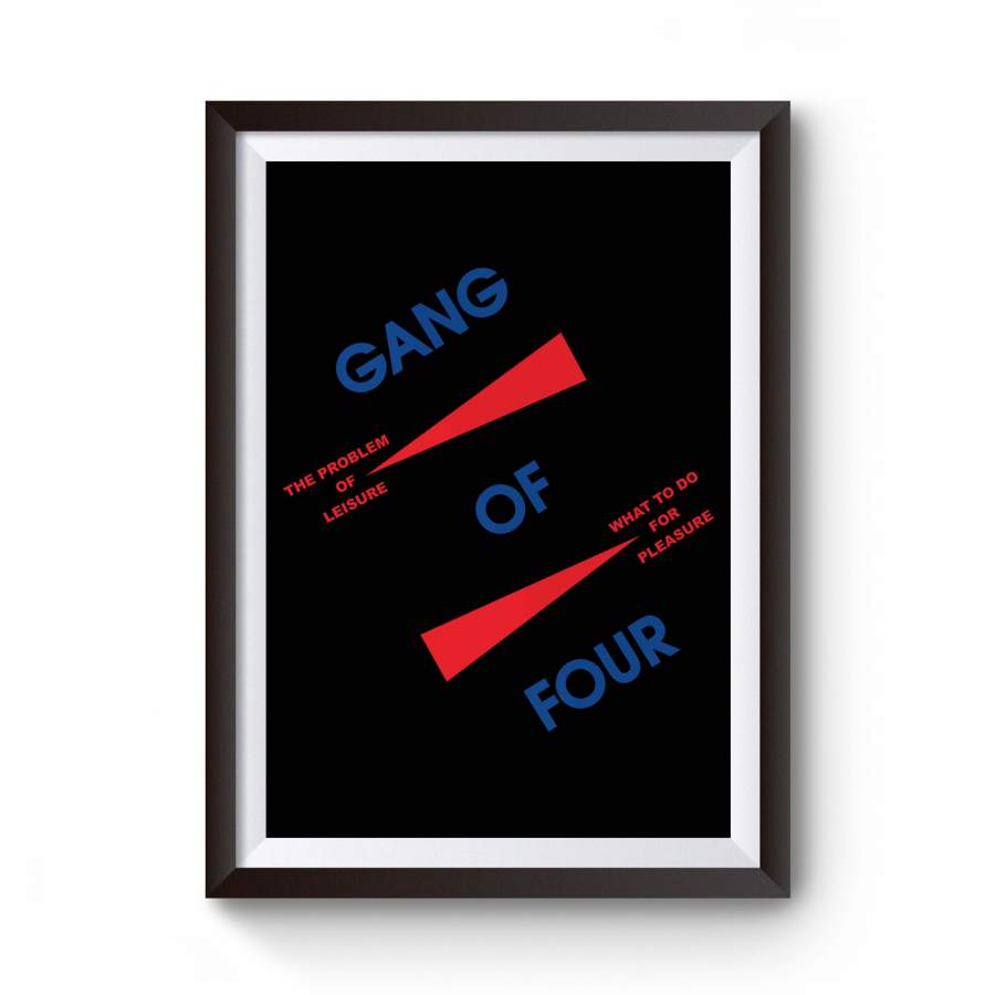 Gang Of Four Band Rock Vintage Poster