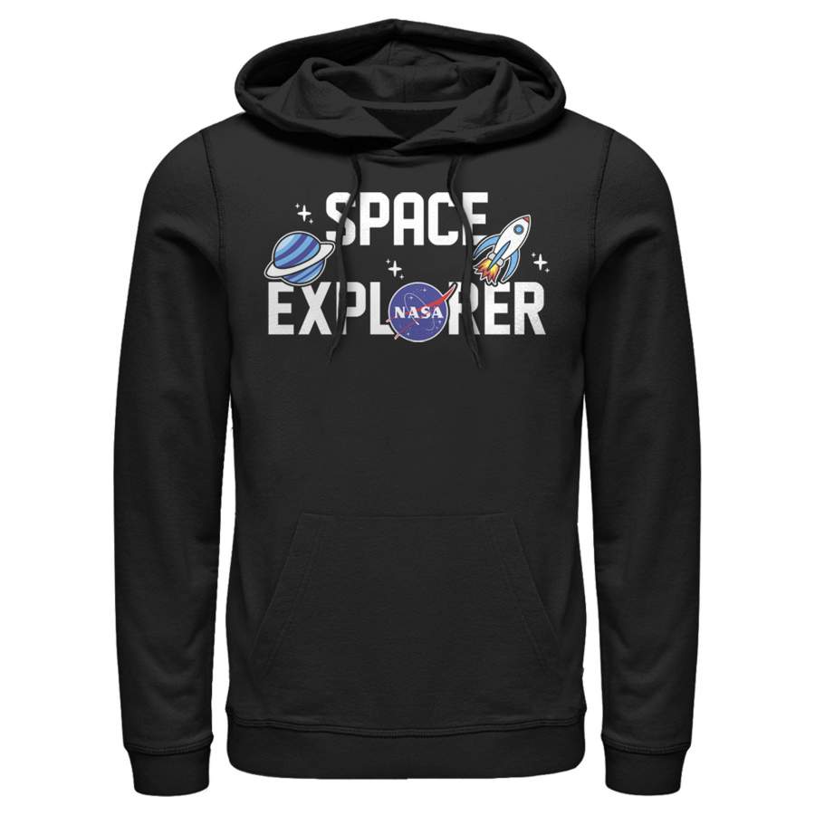 NASA Men’s Space Explorer  Lightweight Hoodie