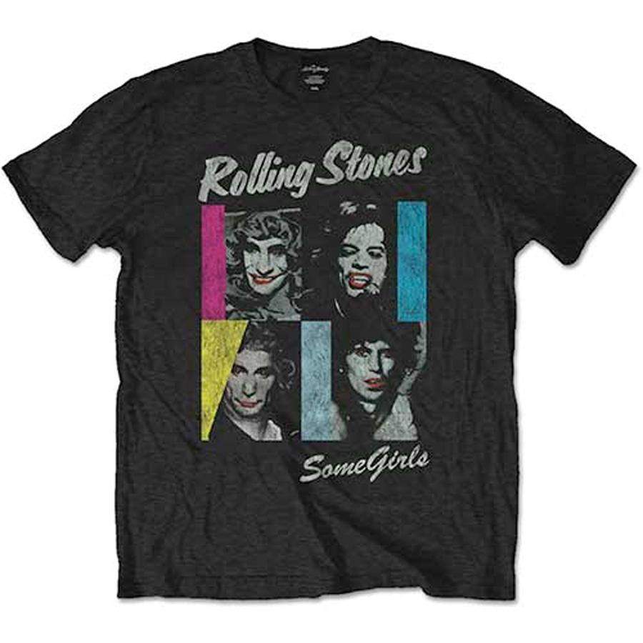 The Rolling Stones Some Girls Black T Shirt Love Art Usa 6420