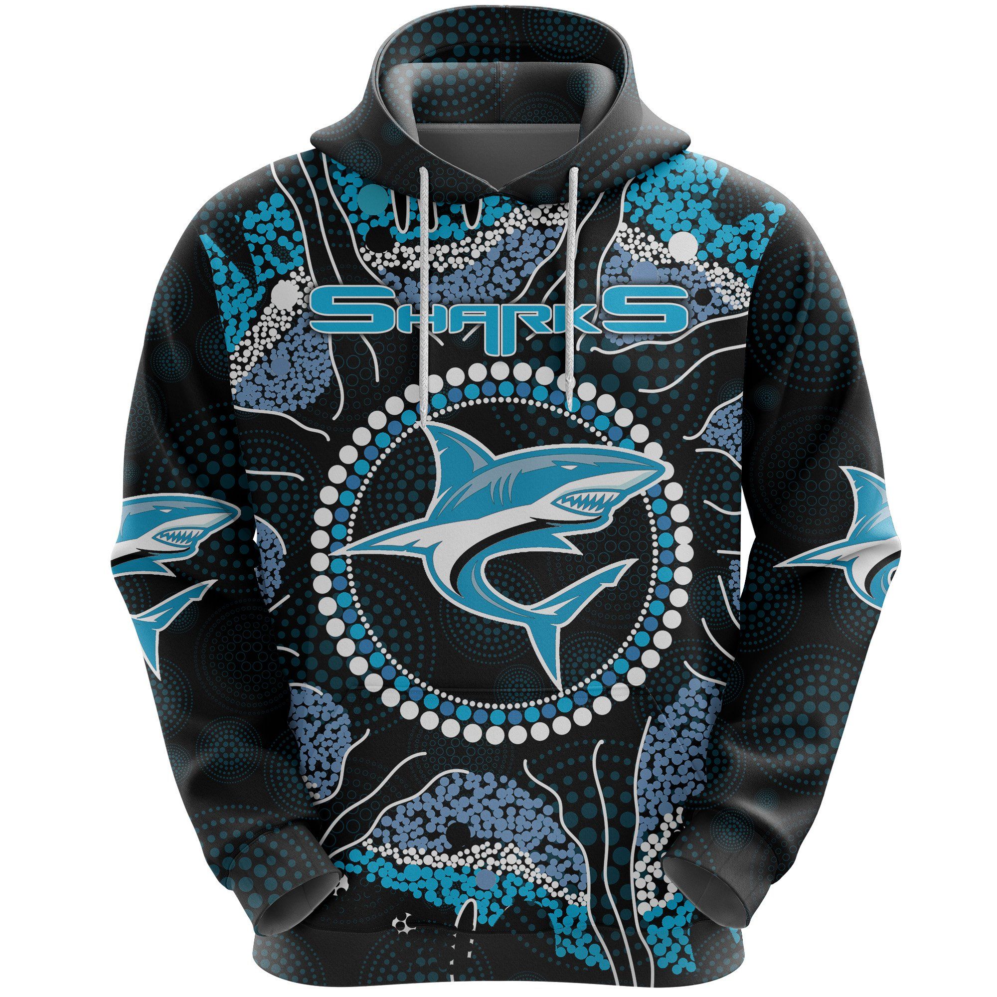 Sharks Indigenous Hoodie TH5