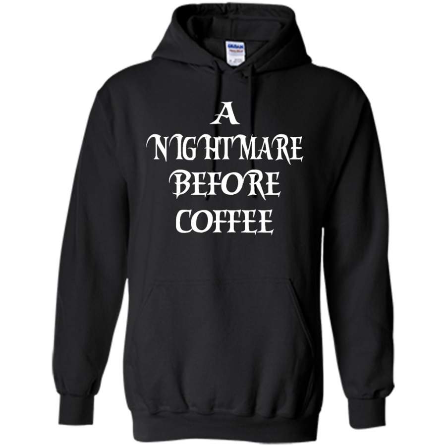 A Nightmare Before Coffee – Gildan Heavy Blend Hoodie