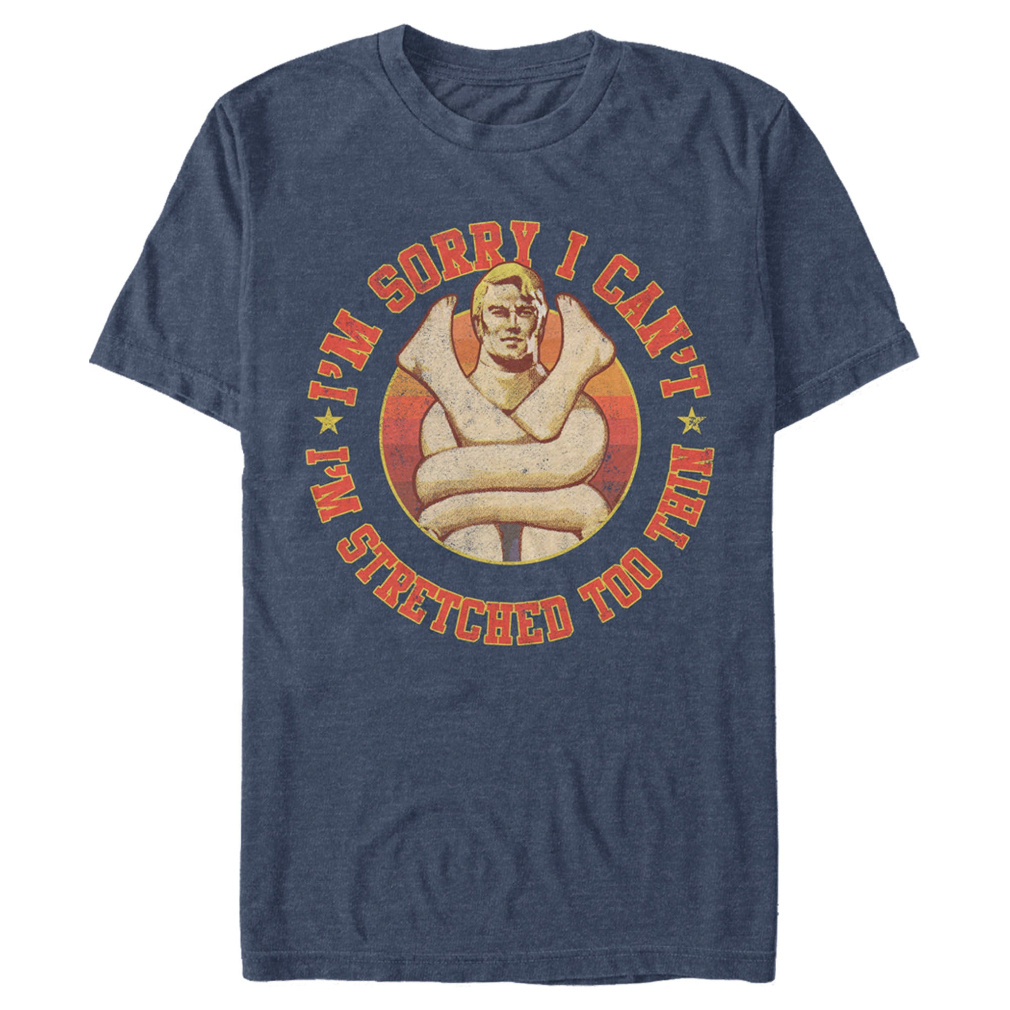 Stretch Armstrong Men’S Stretched Too Thin  T-Shirt