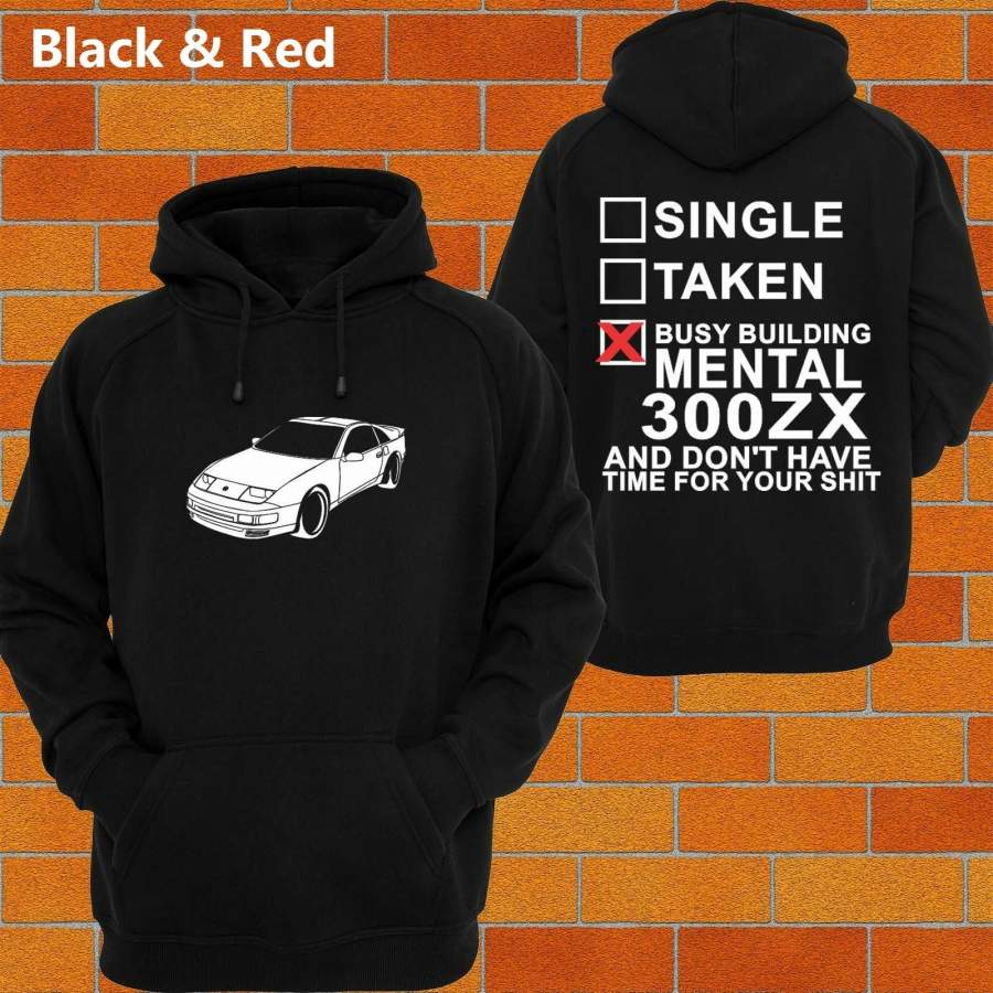 Fashion Hoodie Nissan Z32 300Zx Fairlady Targa Turbo Race Drift Track