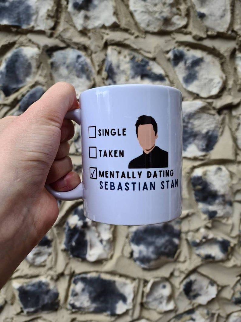 Mentally Dating Sebastian Stan Mug (Inspired) – Sebastian Stan Fan – Sebastian Stan Gifts – Gift For Her – Gift For Friend