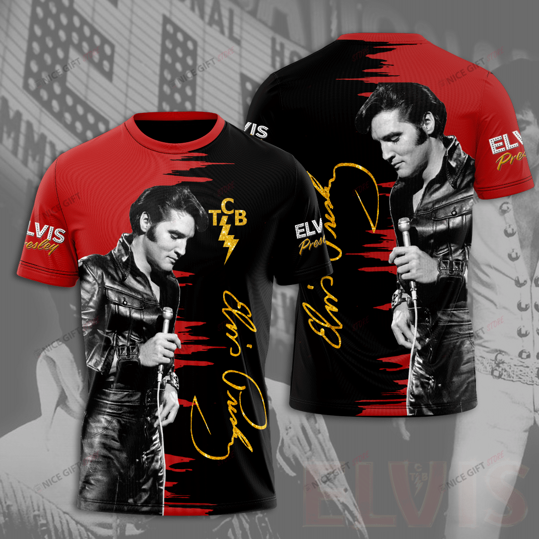 Elvis Presley 3D T-Shirt 3Ts-Y8I0