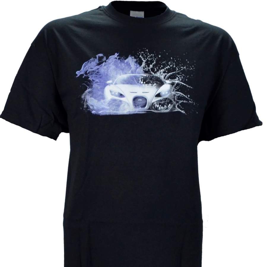 Bugatti On A Black Elements Warehouse Bugatti T-Shirt