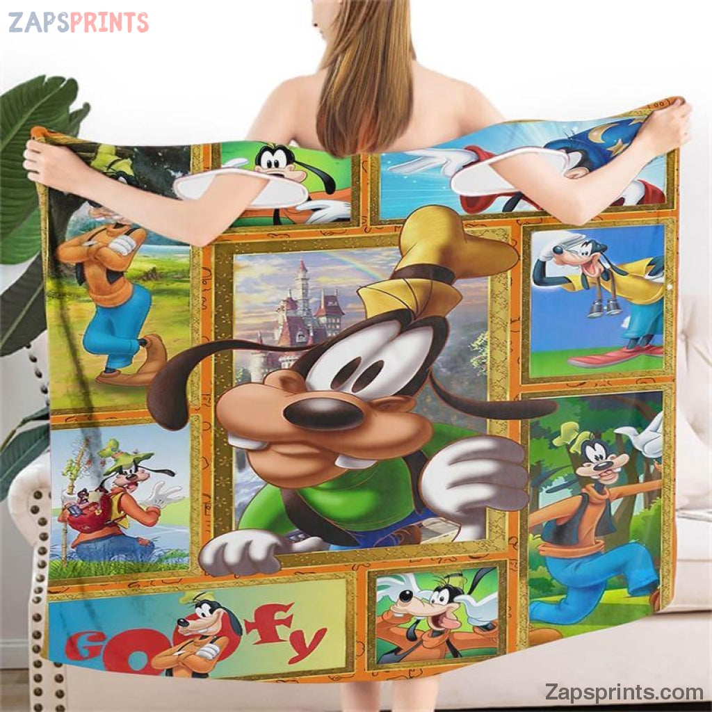 3D Goofy Women Wearable Bathrobe Bath Wrap Towel