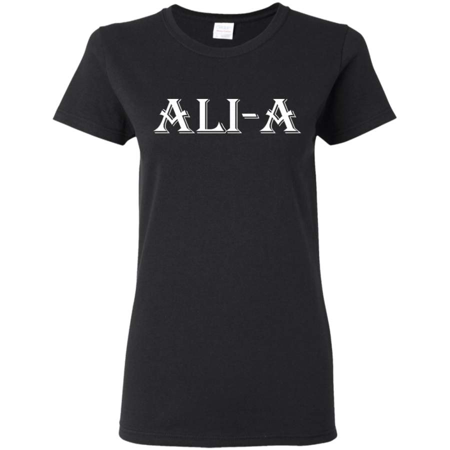 AGR Ali-a logo Womens T-Shirt