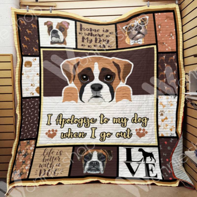 Boxer Dog Blanket OCT1403 76O31