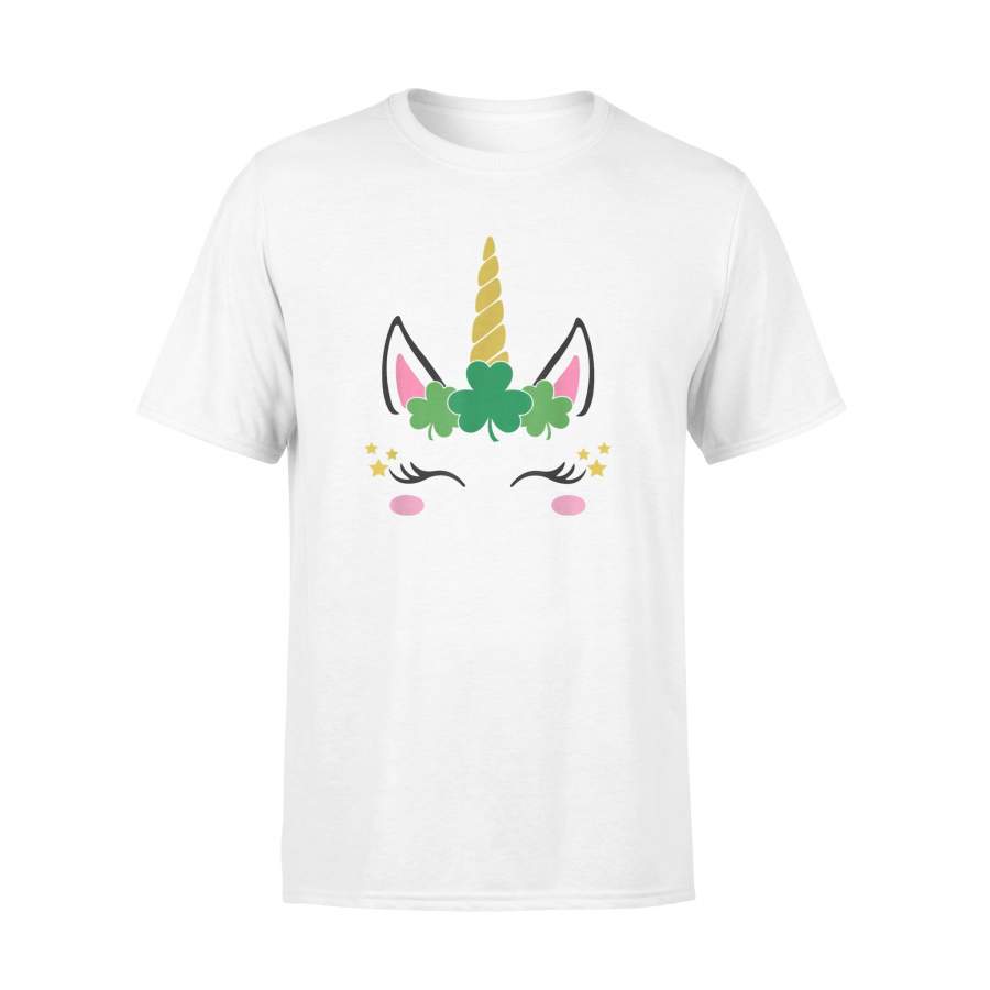 Clover Unicorn St Patrick’s Day Girls Unicorn T-shirt