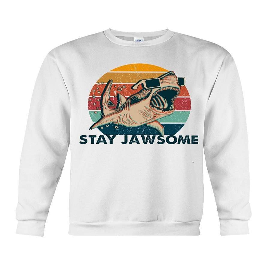 Whale- Stay Jawsome Sweatshirt