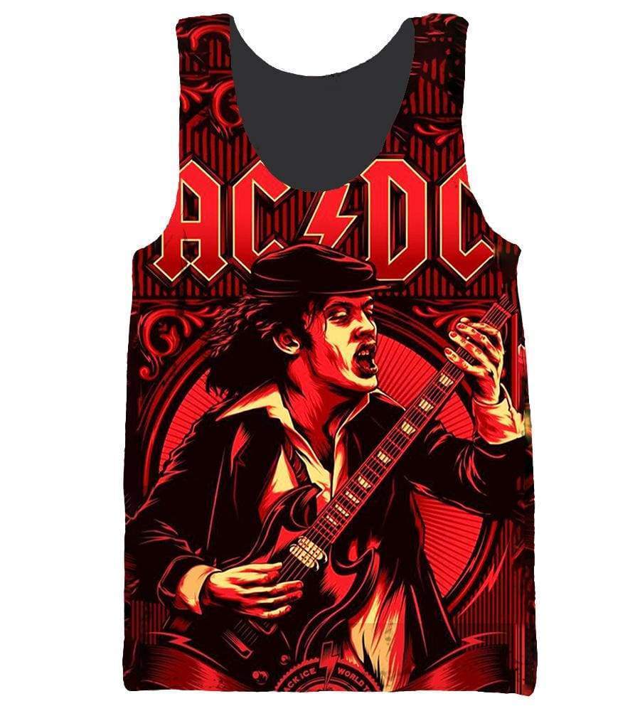 AC  DC Hoodies – Pullover Red Hoodie