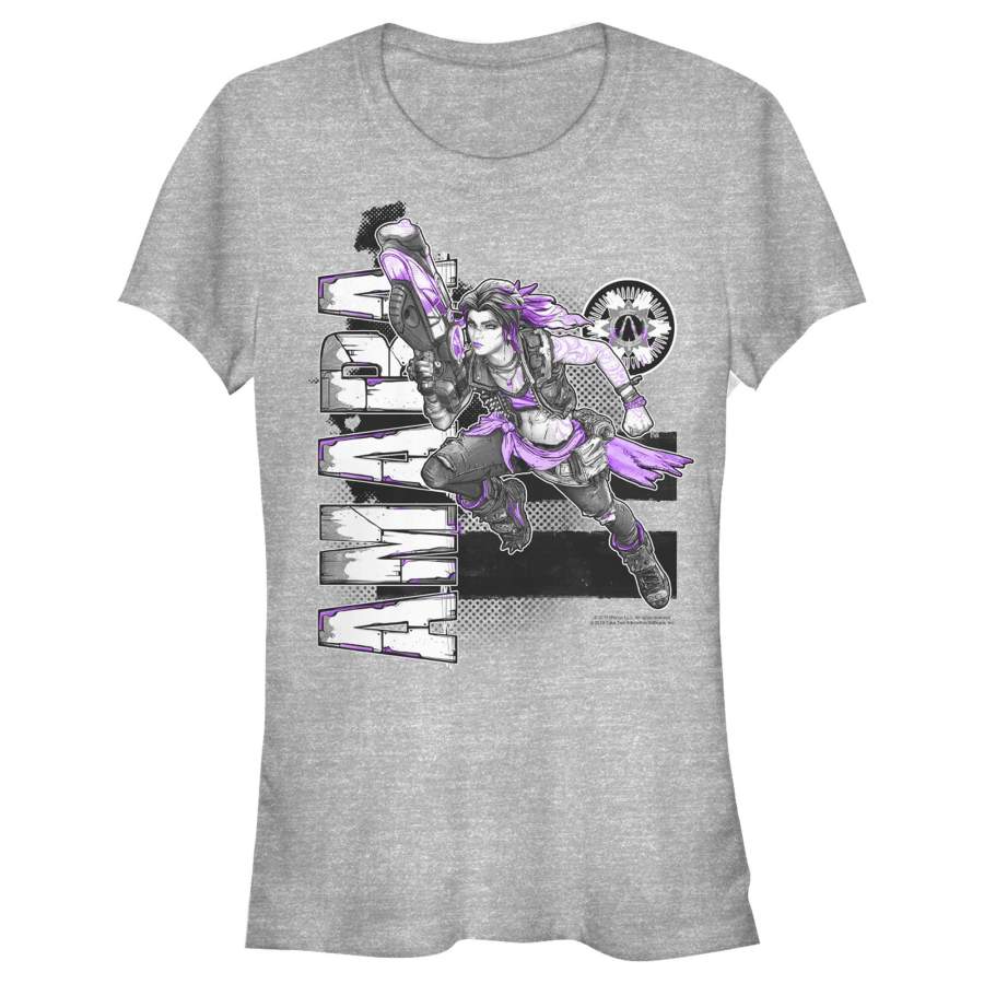 Borderlands 3 Junior’s Daring Amara Pose  T Shirt