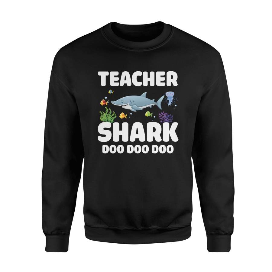 Teacher Shark Fleece Sweatshirt