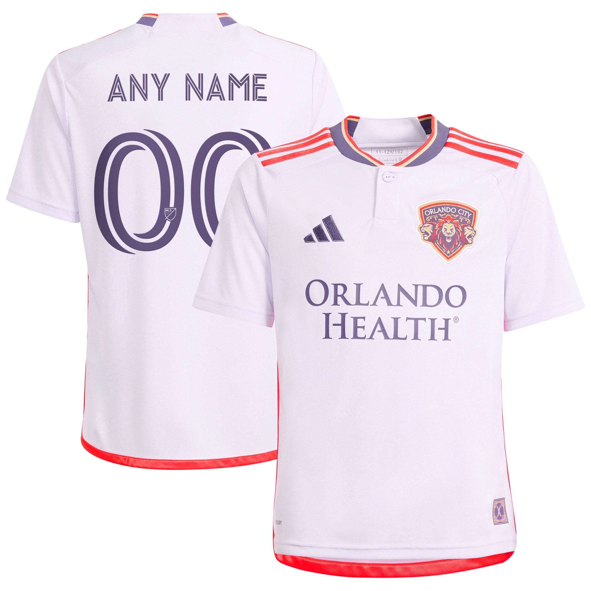 Orlando City SC Youth 2024 Legacy Kit Replica Custom Jersey  Purple