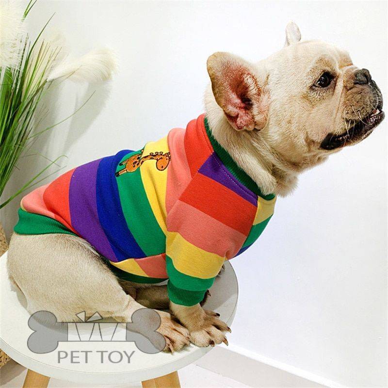 Cat Puppy Dog Hoodie Pomeranian Yorkshire Poodle Bichon Schnauzer Pug Clothes French Bulldog Clothing Corgi Costume Pet Outfit