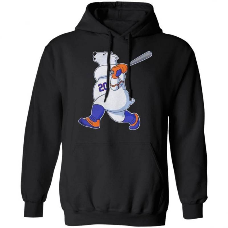 The Polar Pete Kong Bear Swinging Baseball Hoodie