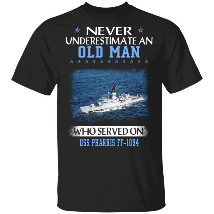 USS Pharris FF-1094 Veterans Day Christmas Gift T-Shirt