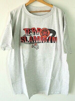 Vintage 90 S Maryland Terps Slammin Basketball Single Stitch Shirt