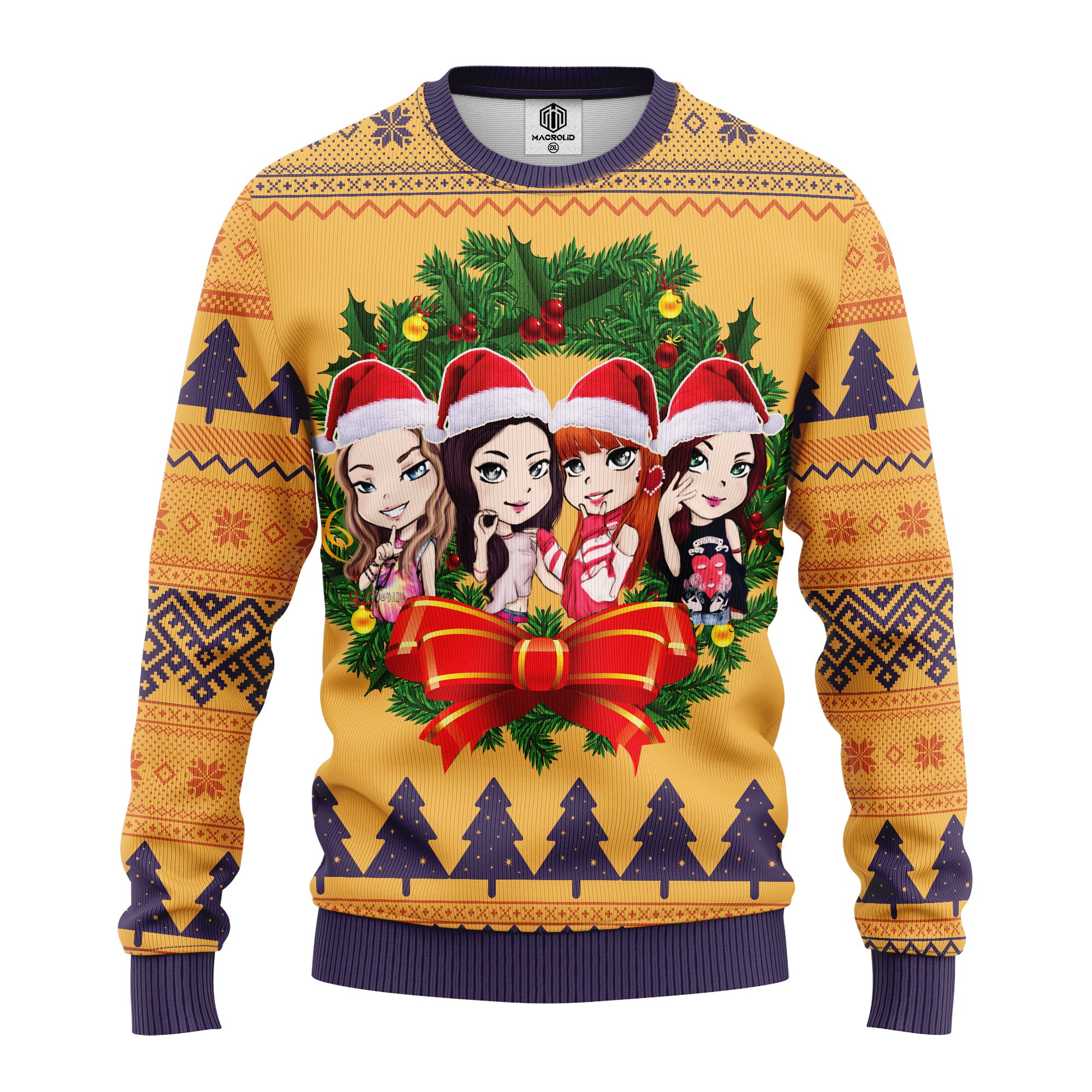 blackpink new chibi ugly christmas sweater – Amazing Gift idea – thanksgiving gift