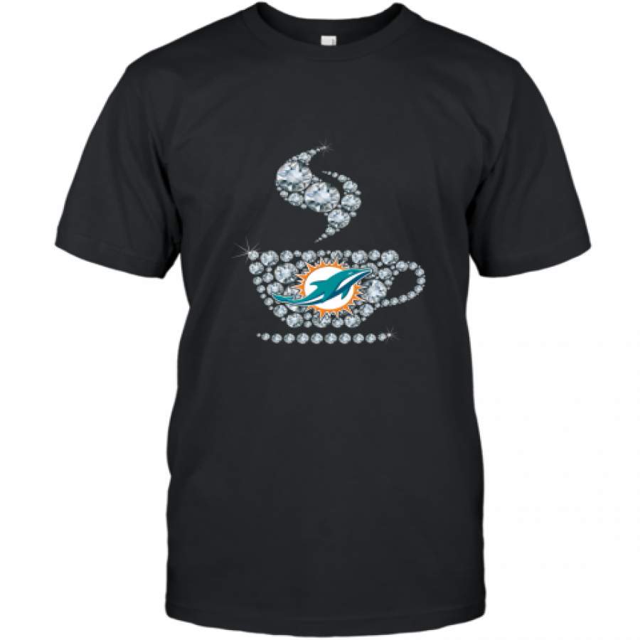 Miami Dolphins Coffee Diamond shirt T-Shirt