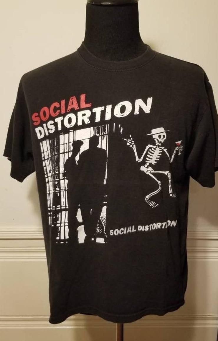 Vintage Social Distortion Rock Shirt