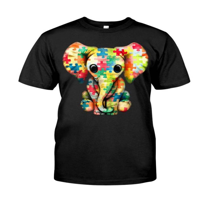 Autism Elephant 2020 Trending Custom Design Guys Tee