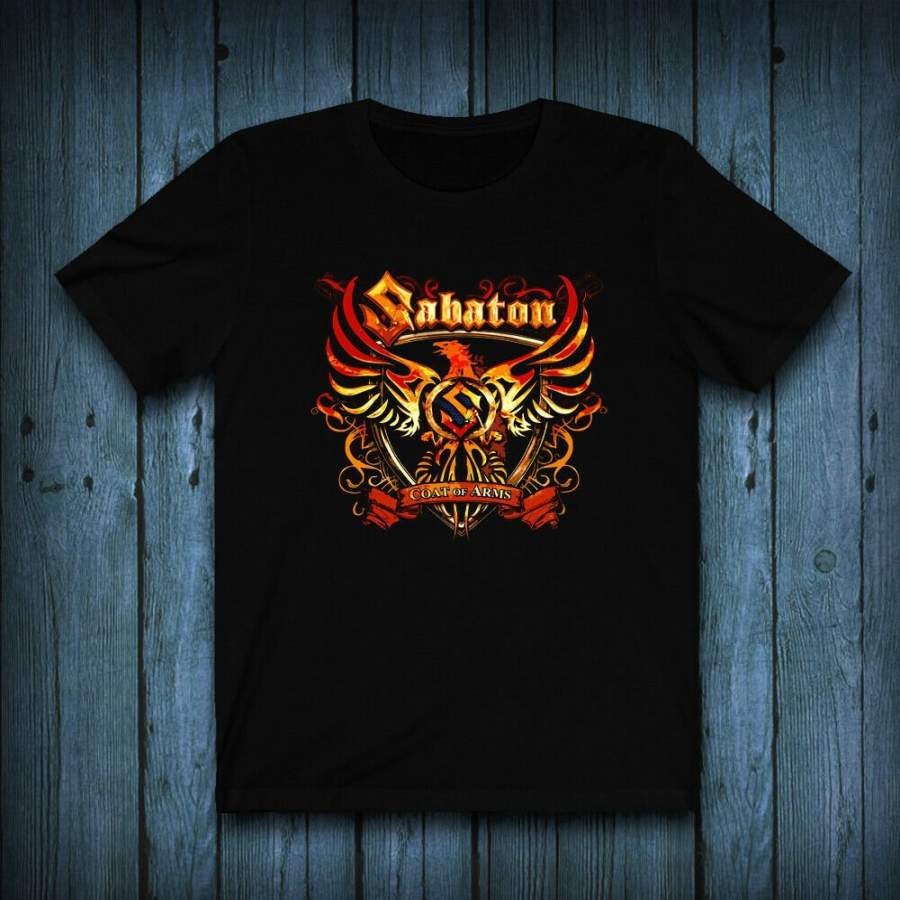 Sabaton Logo Album Exclusive  Cotton T-Shirt