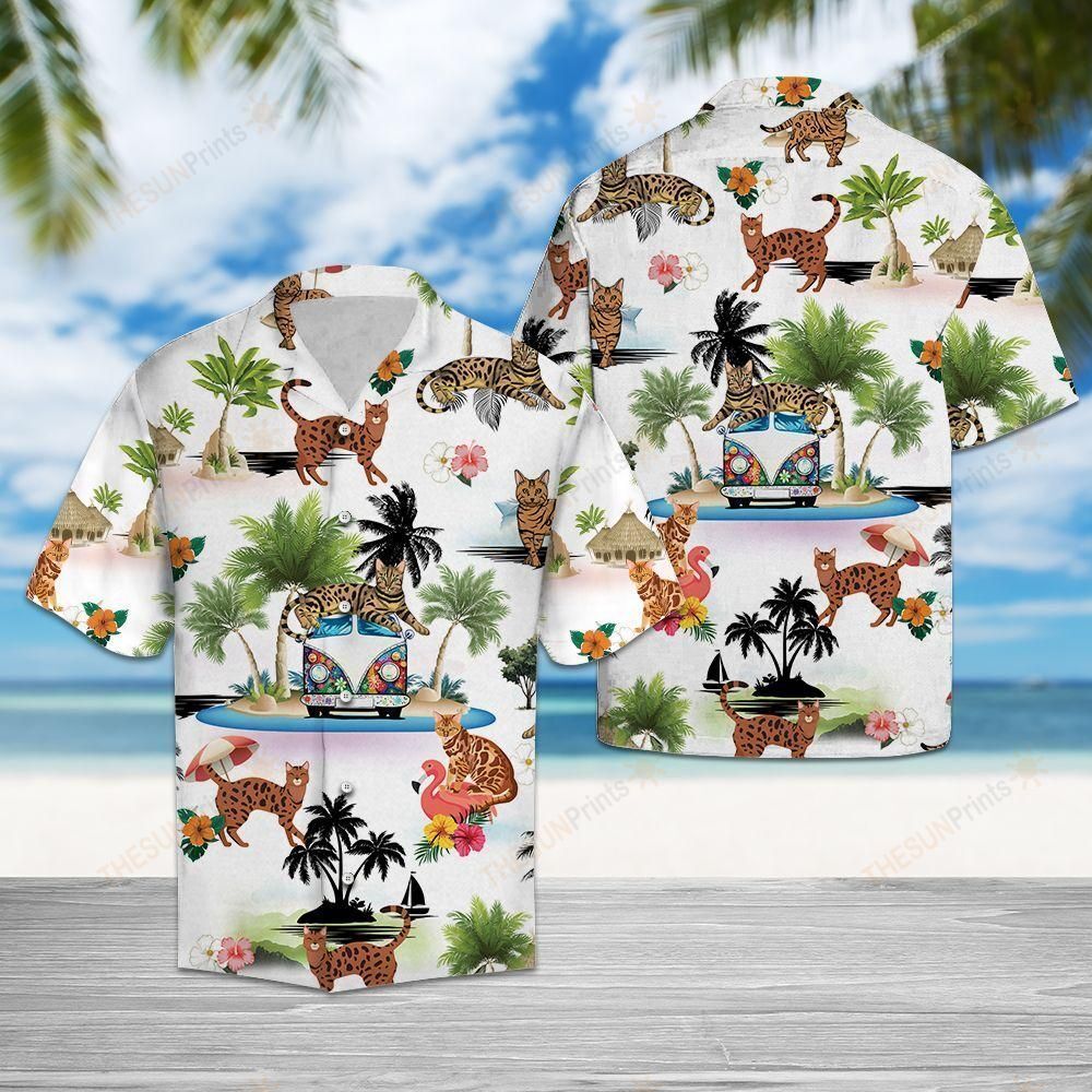 Bengal Vacation Hawaiian Shirt Ha45535