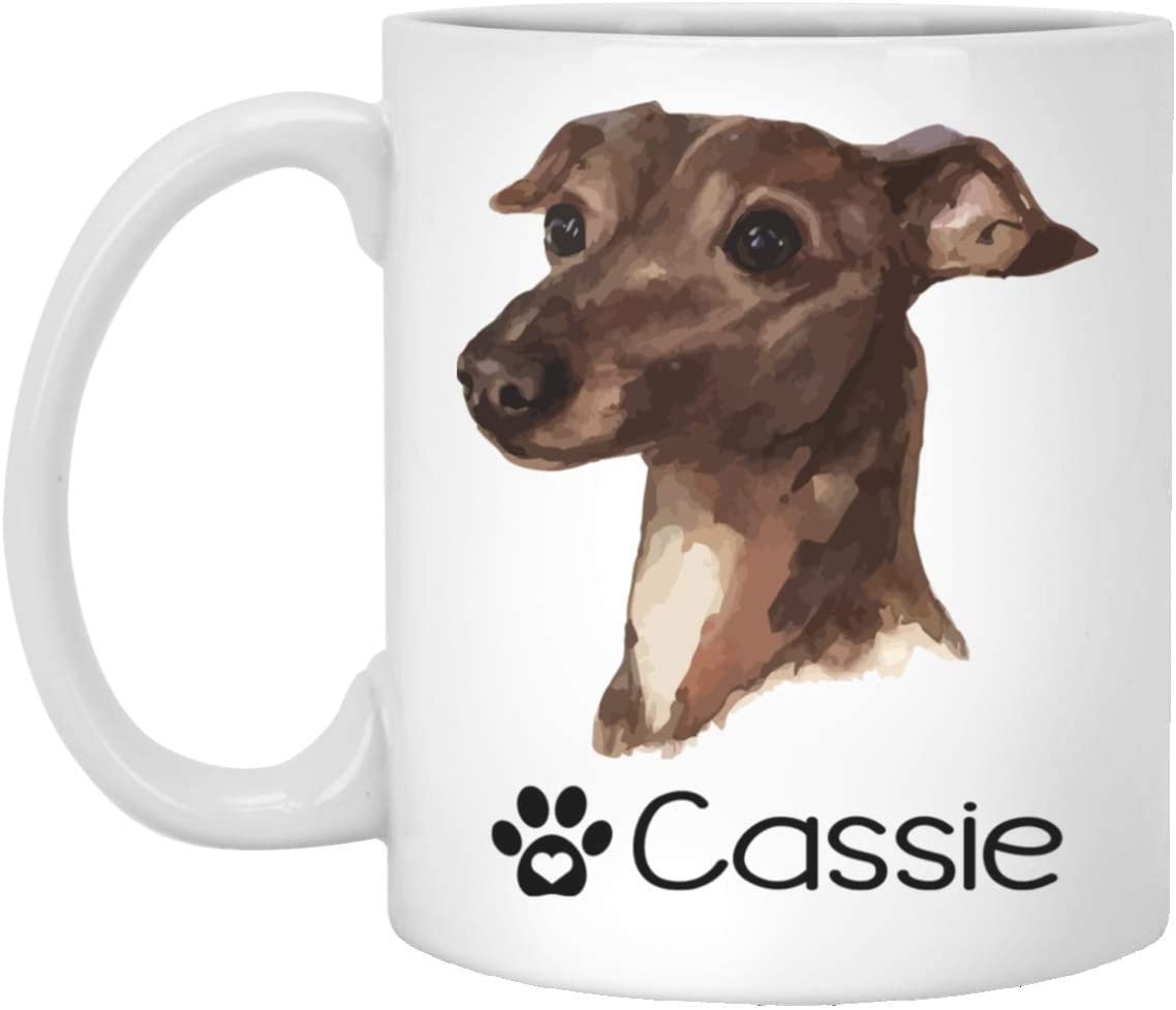 Personalized Italian Greyhound Dog Mug – Pet Owner Gifts For Women – Gifts For Dog Lover – Italian Greyhound Mom Dad Mugs – Dog Cups 11Oz