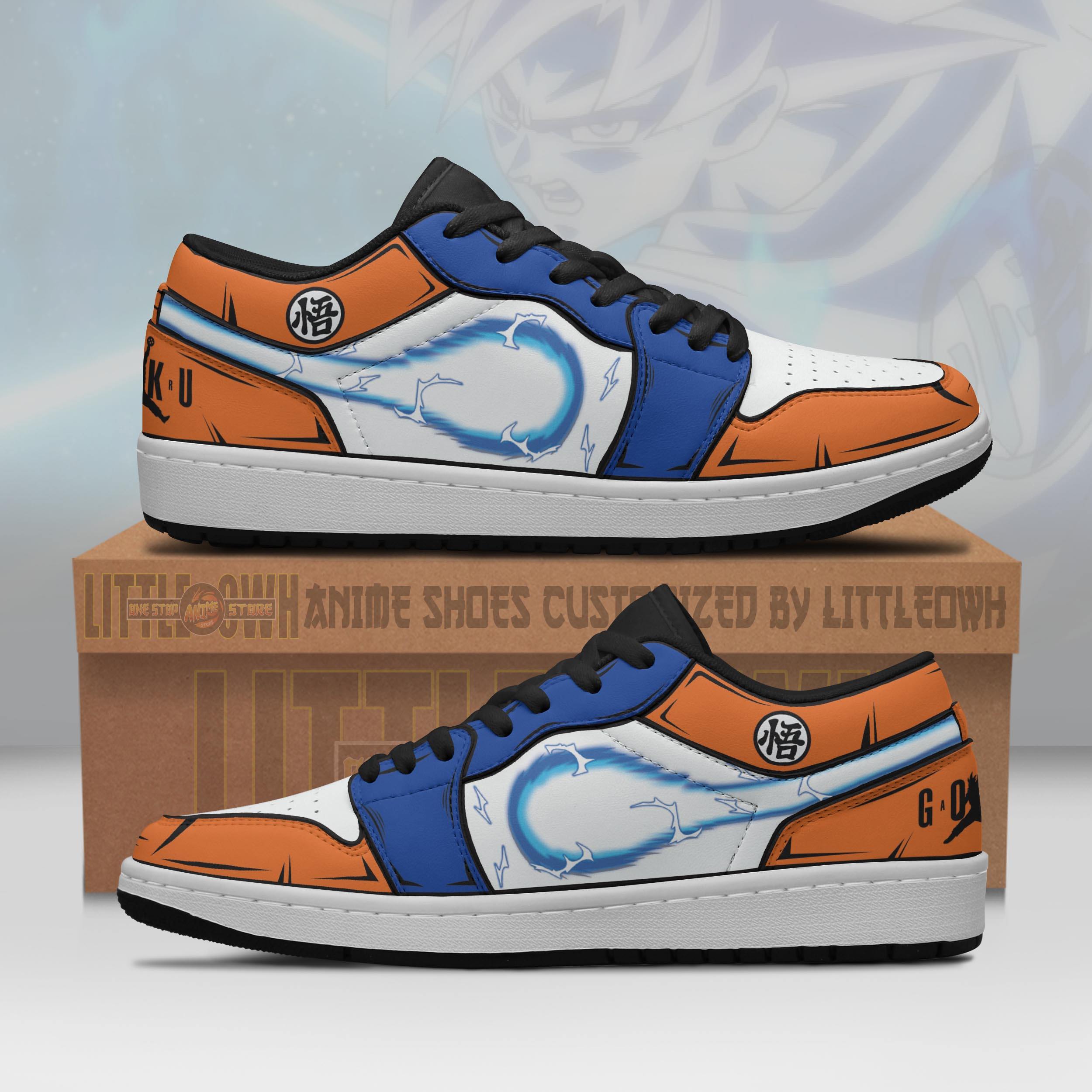 Son Goku Dragon Ball Z Anime Jd Low Top Sneakers