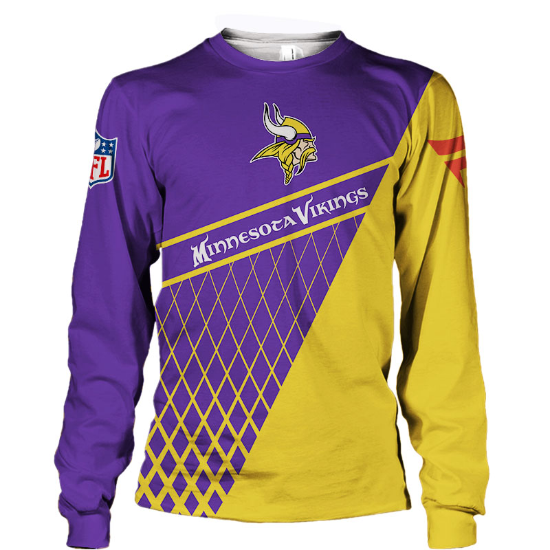 Minnesota Vikings Sweatshirt 3D Cheap Cute Design