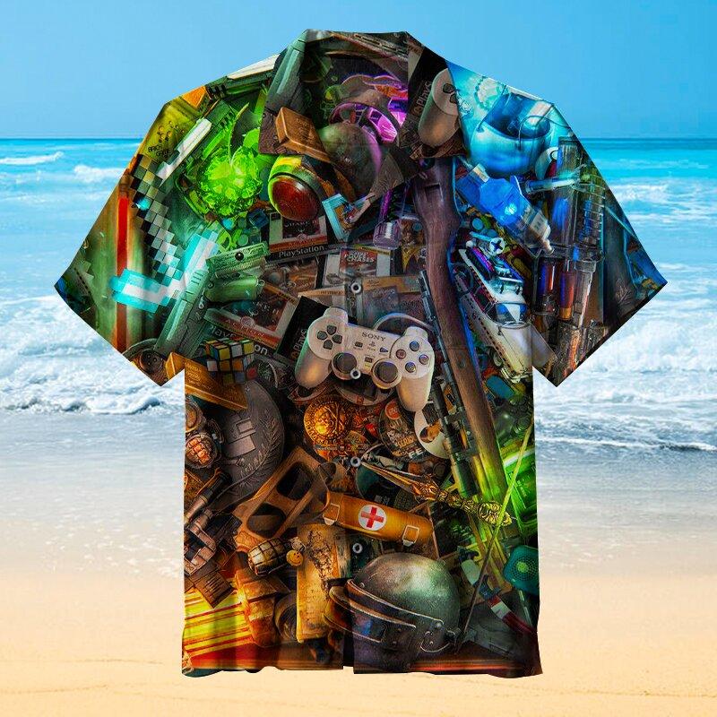 How Many Game Items Do You Know Hawaii Shirt Unisex Adult Ha33678