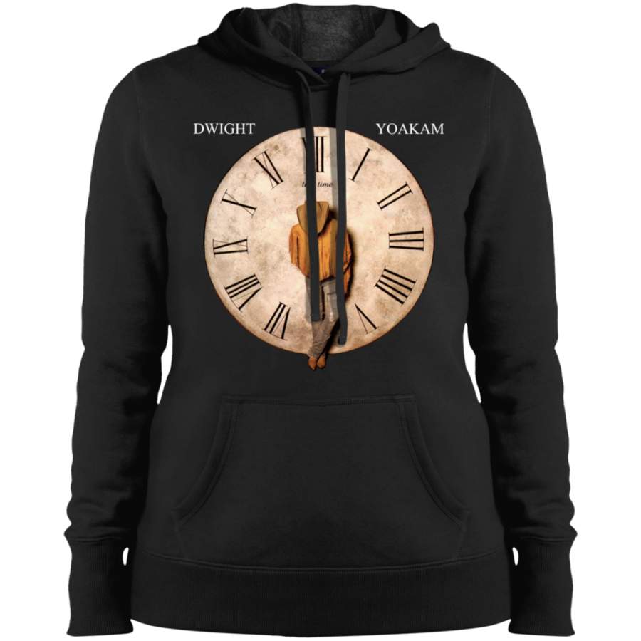 Dwight Yoakam This Time Printed Ladies Pullover Hoodie