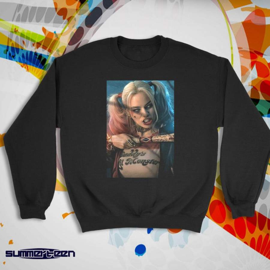 I Love Harley Quinn Women’S Sweatshirt