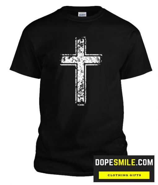 Distressed Cross – Religious Christian Christ cool  T-Shirt