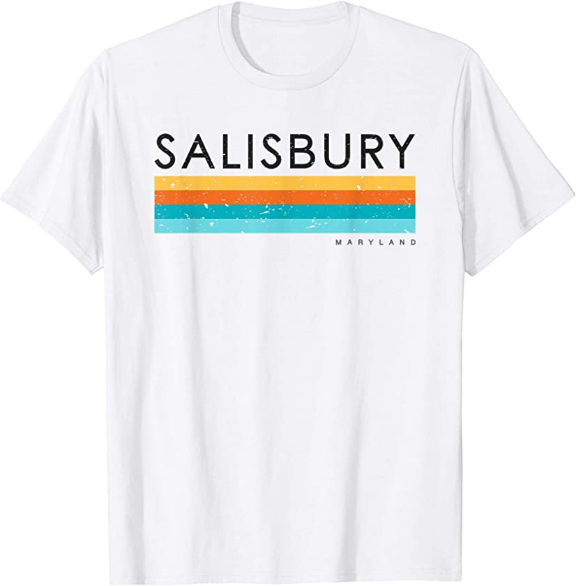 Vintage Salisbury Maryland MD Retro Design T-Shirt