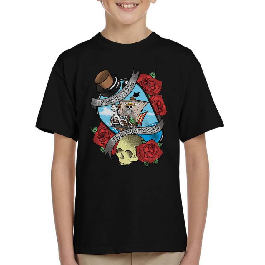 One Piece Pirate King Kid’s T-shirt