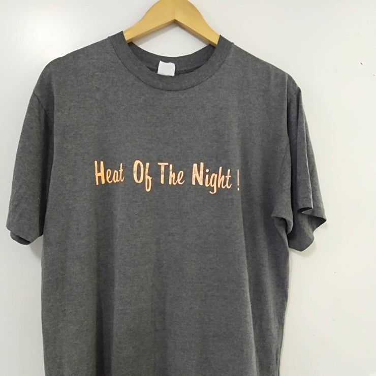 Vintage 80S Heat Of The Night Movie Usa Shirt